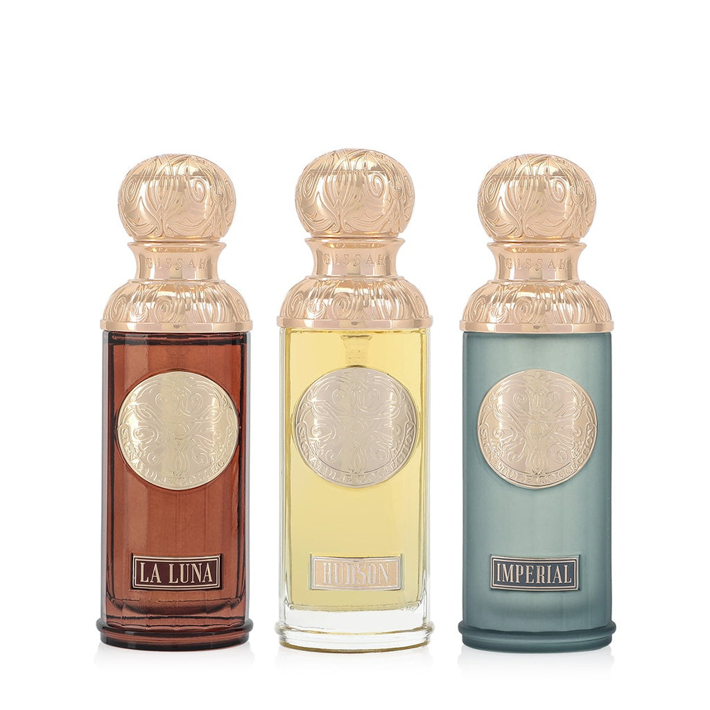 Valleys Set by Gissah Fragrances 3x50ml Sprays