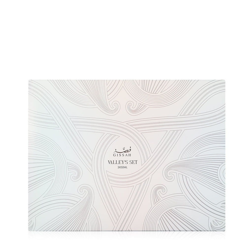 Valleys Set by Gissah Fragrances 3x50ml Sprays